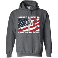 I Stand For The Flag, Kneel For The Cross Hoodie