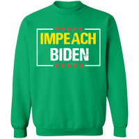 IMPEACH BIDEN Crewneck Pullover Sweatshirt