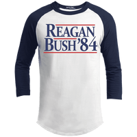 Reagan Bush '84 Presidential Election Retro Long Sleeve Tee