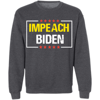 IMPEACH BIDEN Crewneck Pullover Sweatshirt