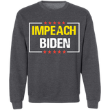 IMPEACH BIDEN Crewneck Pullover Sweatshirt