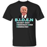 Hilarious Biden 'Biggest Idiot' T-Shirt [SE]