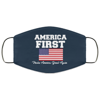 America First MAGA Reusable Daily Face Mask