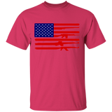 American Rifle Flag T-Shirt - 5.3 oz. T-Shirt