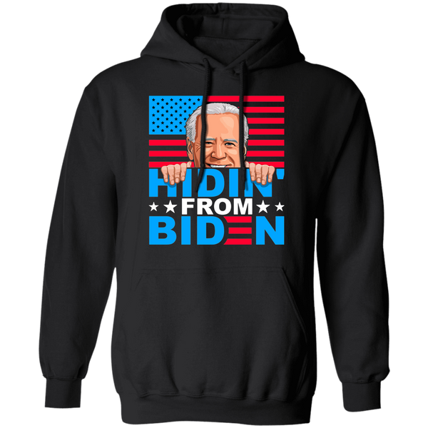 Hilarious Hidin' from Biden Hoodie