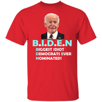 Hilarious Biden 'Biggest Idiot' T-Shirt