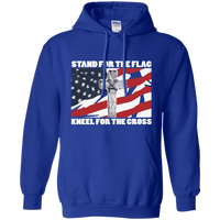 I Stand For The Flag, Kneel For The Cross Hoodie