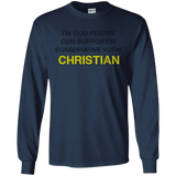 God-Fearing Conservative - LS Ultra Cotton T-Shirt