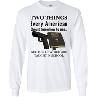 Guns And The Bible Long Sleeve T-Shirt