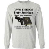 Guns And The Bible Long Sleeve T-Shirt