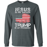 Jesus & Trump Long Sleeve T-Shirt