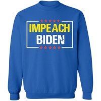 IMPEACH BIDEN Crewneck Pullover Sweatshirt