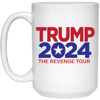 Trump 2024 "The Revenge Tour" White Mug