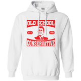 President Ronald Reagan Old School Conservative Hooded Sweatshirt (Hoodie)