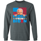 Funny Hidin' from Biden Long Sleeve T-Shirt [SE]