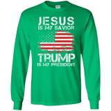 Jesus & Trump Long Sleeve T-Shirt