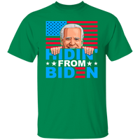 Funny Hidin' from Biden T-Shirt