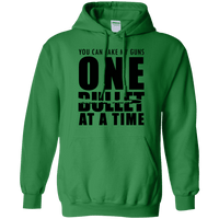 One Bullet At A Time Gun Rights Hoodie