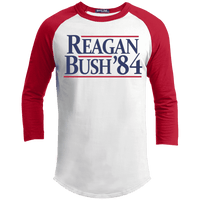 Reagan Bush '84 Presidential Election Retro Long Sleeve Tee