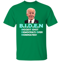 Hilarious Biden 'Biggest Idiot' T-Shirt