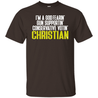 God-Fearing Conservative Tee Shirt