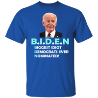 Hilarious Biden 'Biggest Idiot' T-Shirt