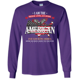 Politically Incorrect American Patriotic Long Sleeve T-Shirt [SE]