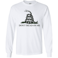 Don't Tread on Me Themed Long Sleeve T-Shirt