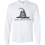 Don't Tread on Me Themed Long Sleeve T-Shirt