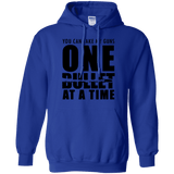 One Bullet At A Time Gun Rights Hoodie