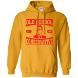 President Ronald Reagan Old School Conservative Hooded Sweatshirt (Hoodie)