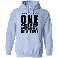 One Bullet At A Time Gun Rights Hoodie