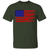 American Rifle Flag T-Shirt - 5.3 oz. T-Shirt