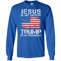 Jesus & Trump Long Sleeve T-Shirt