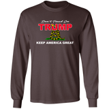 Don't TREAD on TRUMP Long Sleeve Ultra Cotton T-Shirt