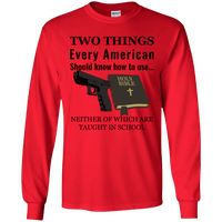 Guns And The Bible Long Sleeve T-Shirt