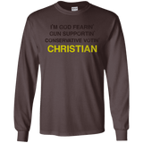 God-Fearing Conservative - LS Ultra Cotton T-Shirt