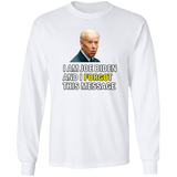 Forgetful Joe Biden Funny Long Sleeve T-Shirt [SE]