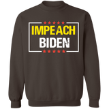 IMPEACH BIDEN Crewneck Pullover Sweatshirt [SE]