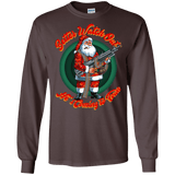 Better Watch Out! (Christmas/Gun Rights) Long Sleeve T-Shirt