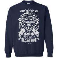 Money and Happiness Pro-Gun Rights Sweatshirt