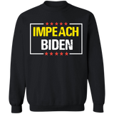 IMPEACH BIDEN Crewneck Pullover Sweatshirt [SE]