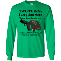 Guns And The Bible Long Sleeve T-Shirt