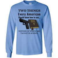 Guns And The Bible Long Sleeve T-Shirt