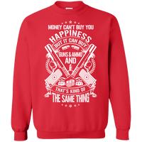 Money and Happiness Pro-Gun Rights Sweatshirt