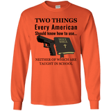 Guns And The Bible Long Sleeve T-Shirt