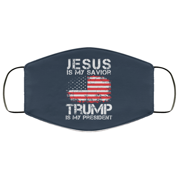 Jesus & Trump Reusable Daily Face Mask