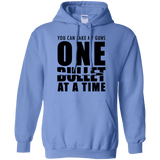 One Bullet At A Time Gun Rights Hoodie