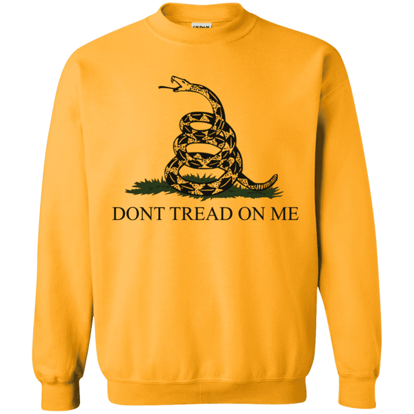 Don't Tread on Me Themed Pullover Sweatshirt