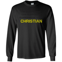 God-Fearing Conservative - LS Ultra Cotton T-Shirt